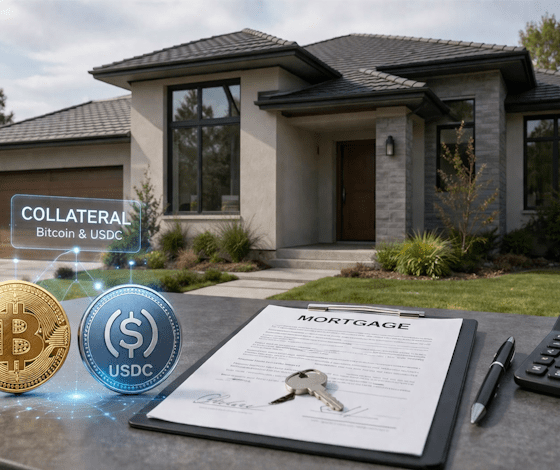 Coinbase crypto-backed mortgage