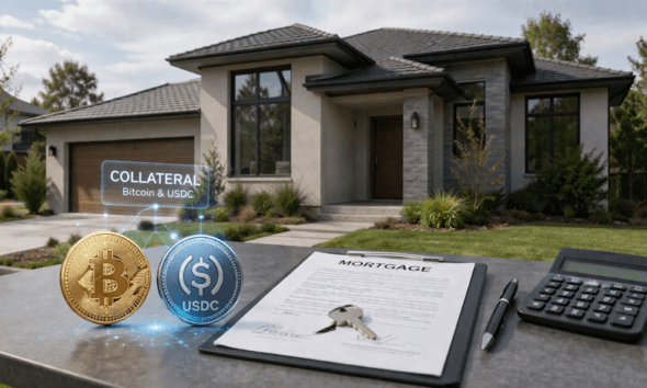 Coinbase crypto-backed mortgage
