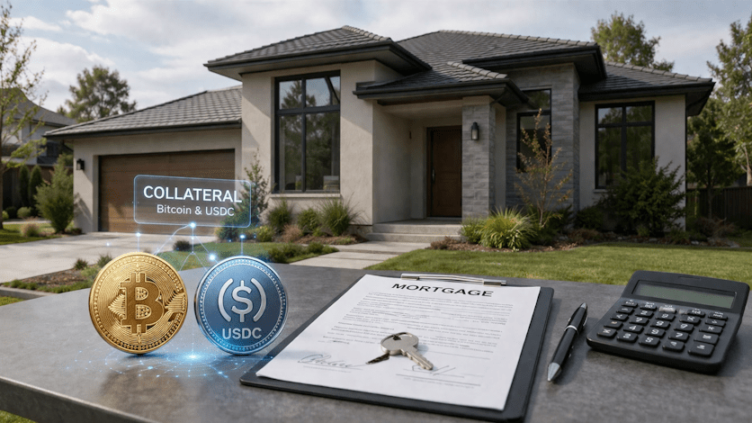 Coinbase crypto-backed mortgage